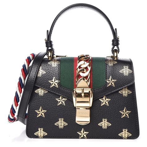 gucci sylvie bee star|Gucci bee bag.